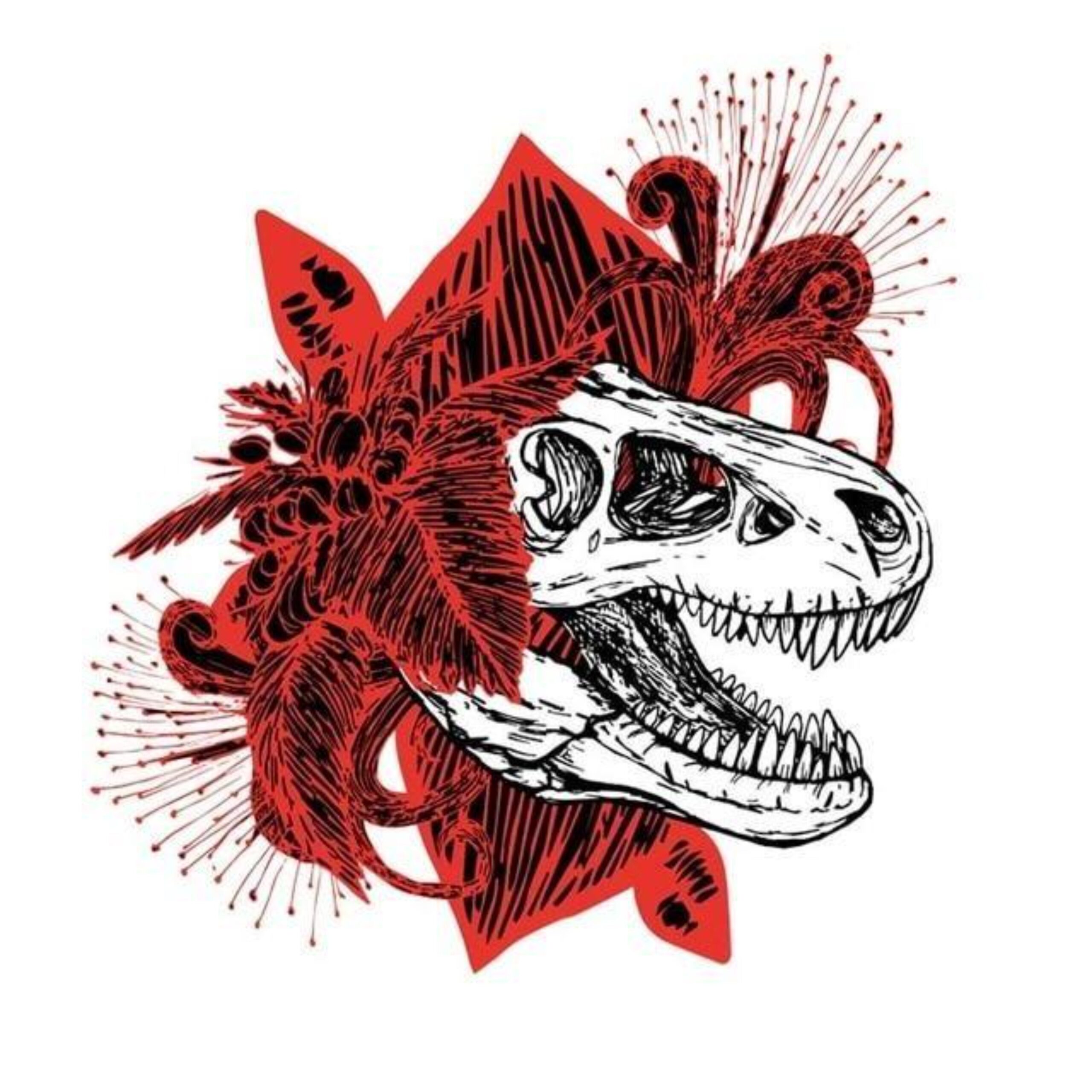 Naprasowanka Czaszka Dinozaura 1 Naprasowanka Czaszka Dinozaura