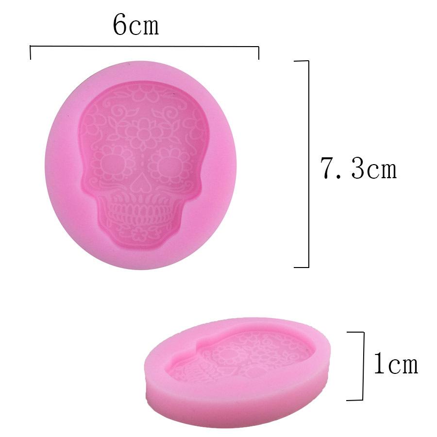 Silikonowa forma – meksykańska czaszka 3 Silikonowa forma – meksykańska czaszka - obrazek 3